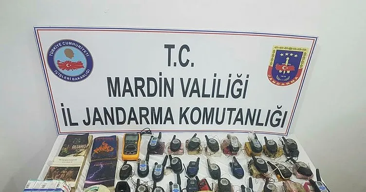 Suriye sınırında patlayıcı ele geçirildi