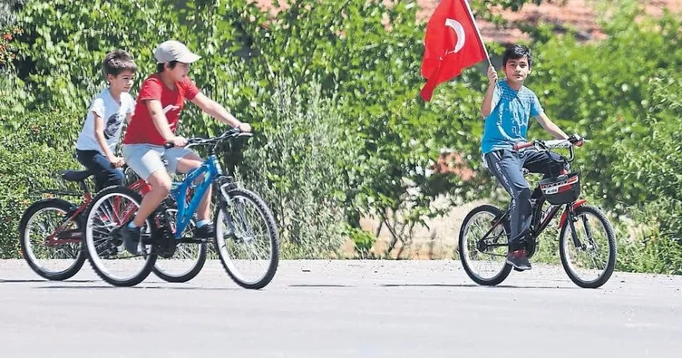 Çocukların mutlu günü