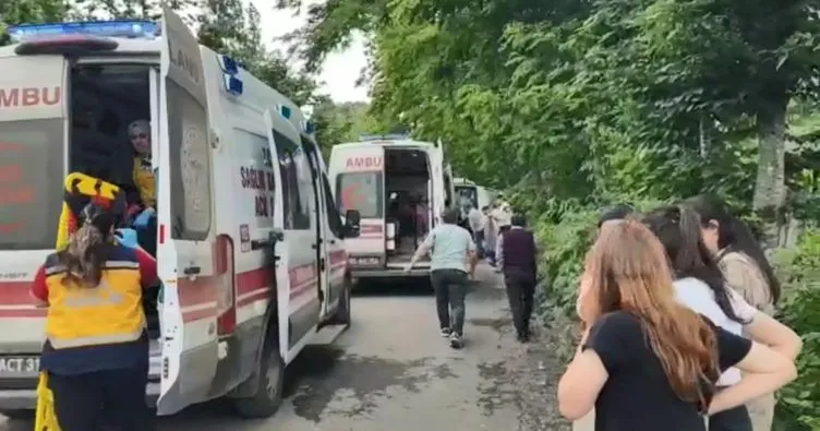 Ordu’da dekan ve öğretim görevlilerini taşıyan otobüs devrildi: Ölü ve yaralılar var