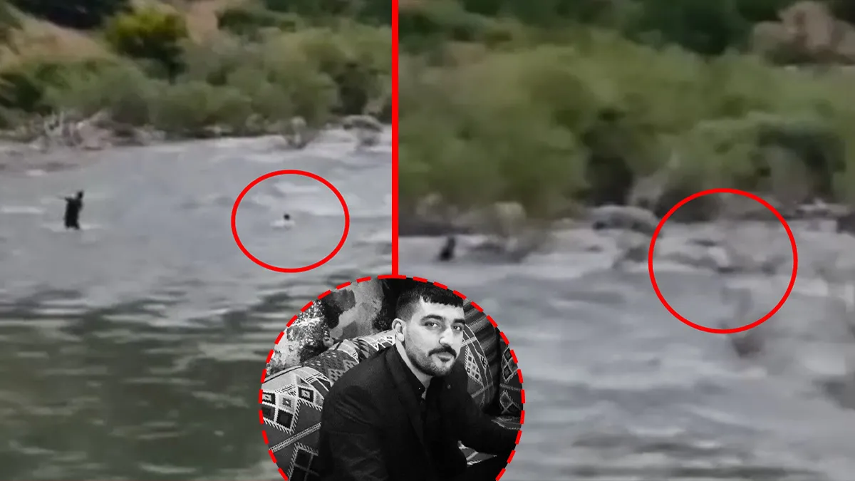 Bingöl'de akıntıya kapılan gencin arama çalışmaları