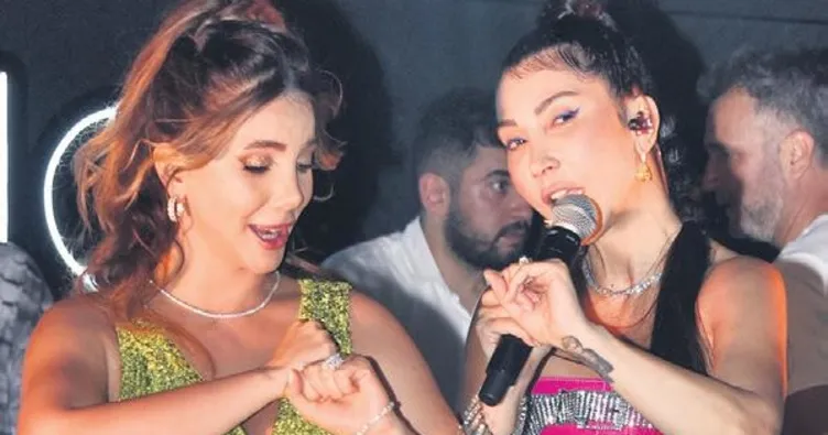 Doğum gününde Yener’le düet