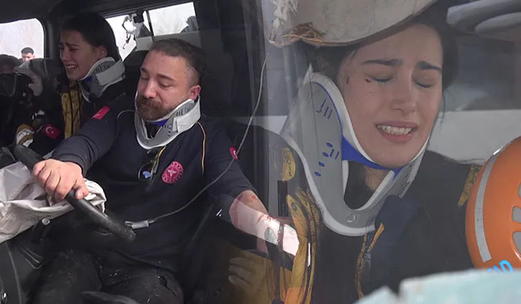 SON DAKİKA... Erzurum’da kaza ihbarına giden ambulans TIR’a çarptı: 3 sağlık görevlisi yaralandı!