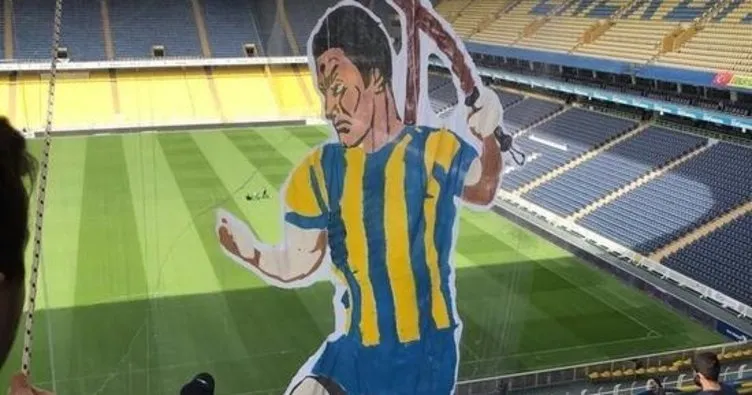 Fenerbahçe taraftarının derbi koreografisi ortaya çıktı!