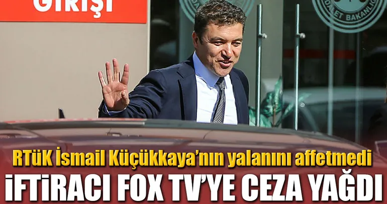 İftiracı FOX TV'ye ceza yağdı