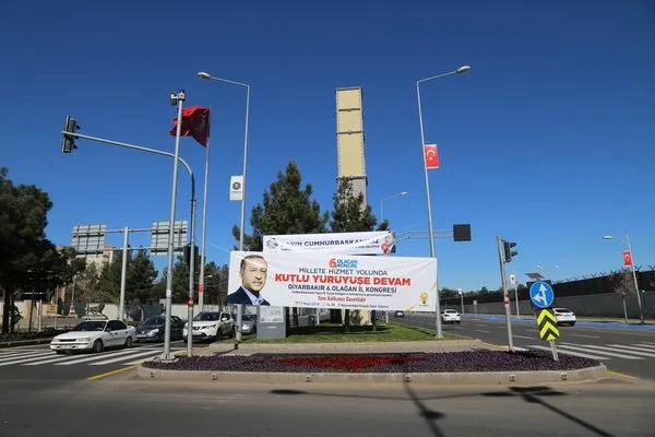 Diyarbakır Cumhurbaşkanı Erdoğan'ı bekliyor