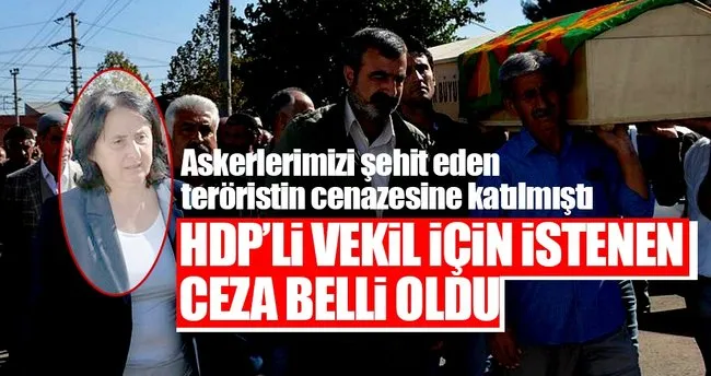 HDP’li vekile hapis yolu göründü