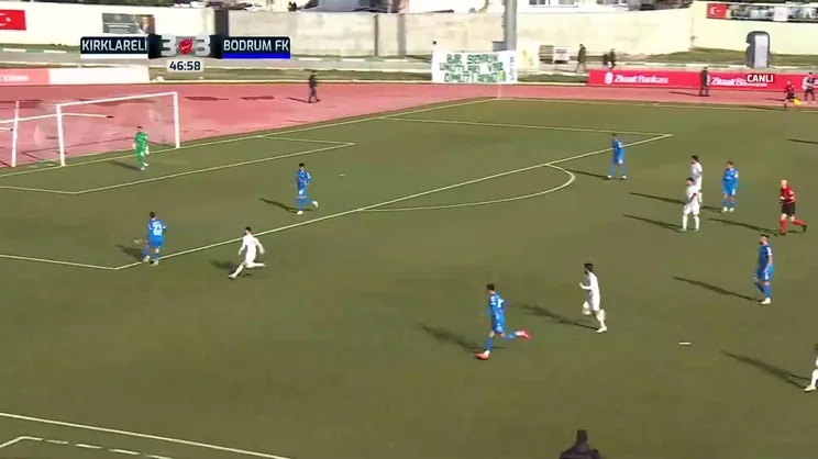 GOL | Kırklarelispor 4-3 Sipay Bodrum FK