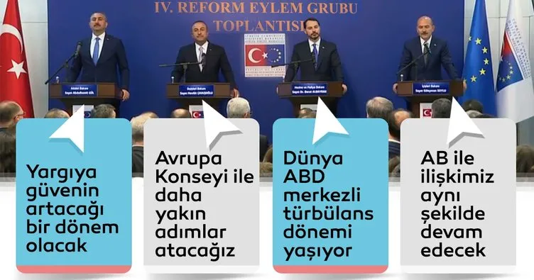 4. Reform eylem grubu toplantısı sonrasında önemli mesajlar!