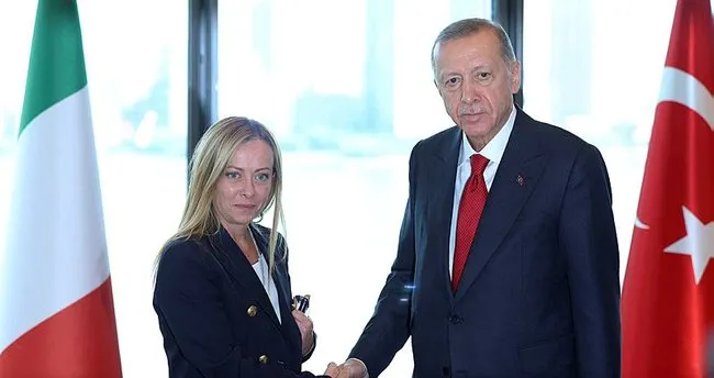 Başkan Erdoğan, İtalya Başbakanı Meloni’yi kabul etti Başkan Erdoğan, İtalya Başbakanı Meloni’yi kabul etti