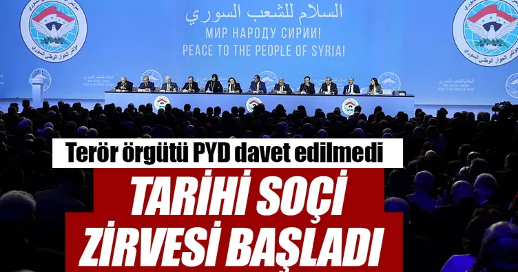 Soçi zirvesi başladı!