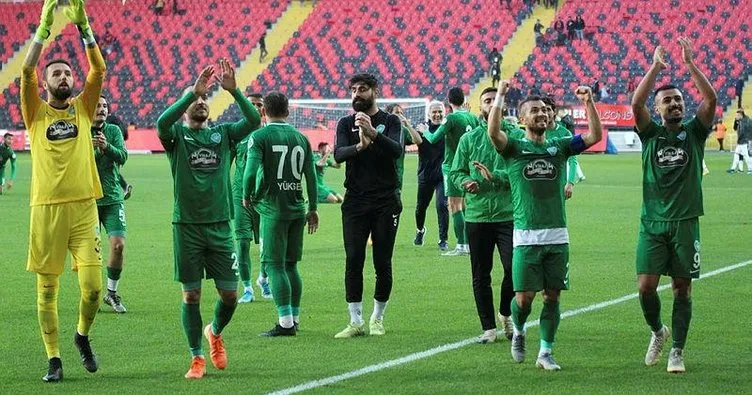 Gaziantep FK kazandı Kırklarelispor turladı