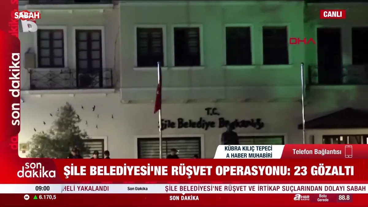 SON DAKİKA | Şile Belediyesi’ne operasyon: 23 gözaltı videosunu izle SON DAKİKA | Şile Belediyesi’ne operasyon: 23 gözaltı videosunu izle