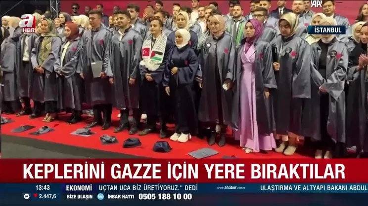 Keplerini Gazze için yere bıraktılar
