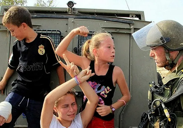 Filistinli cesur kız Temimi'ye "sözlü taciz" - 3