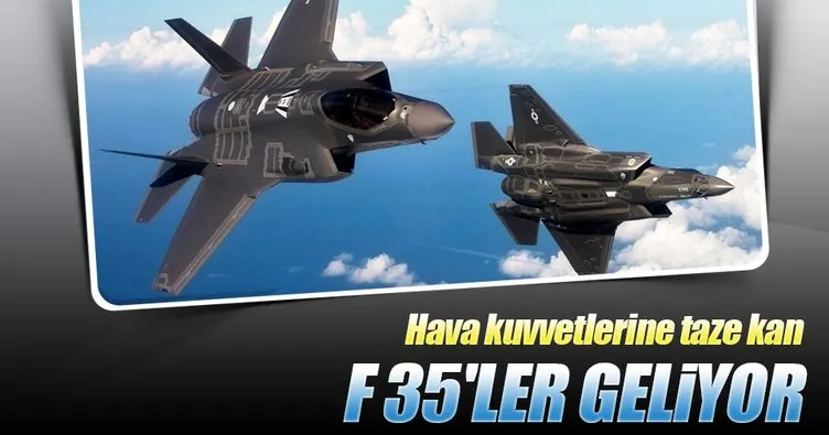 F-35’ler 2018’de Türkiye’de