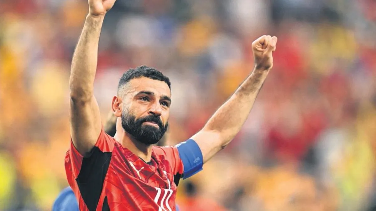 Mohamed Salah'ın Beşiktaş formasıyla çekilmiş temsili bir fotoğrafı.