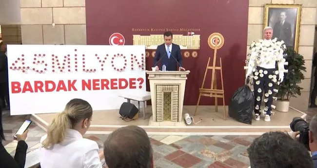 Osman Gökçek tek tek açıkladı: Mansur Yavaş’tan 159 milyonluk çay bardağı vurgunu! 45 milyon karton bardak nerede Mansur?