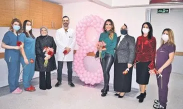 Kadın sağlıkçıları unutmadılar