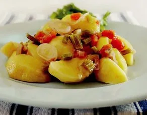 Kereviz Saplı Zeytinyağlı Patates