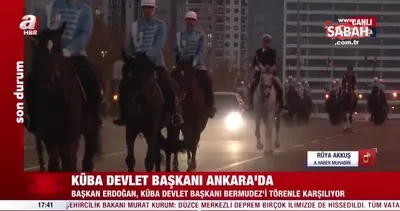 Son dakika: Küba Devlet Başkanı Bermudez Türkiye’de | Video