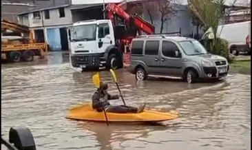 Sağanak Adana’da hayatı olumsuz etkiledi