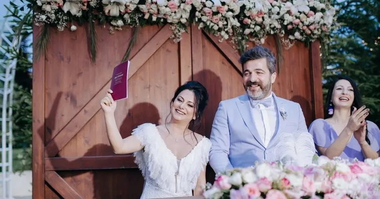 Oyuncu Kayra Şenocak evlendi