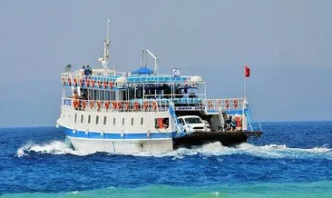 Bodrum-Datça feribot seferlerine teknik arıza engeli