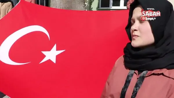 İmam hatipli kızlardan Mehmetçiğe asker selamıyla destek | Video