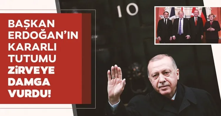 4’lü zirveye Başkan Erdoğan’ın kararlı tutumu damga vurdu!