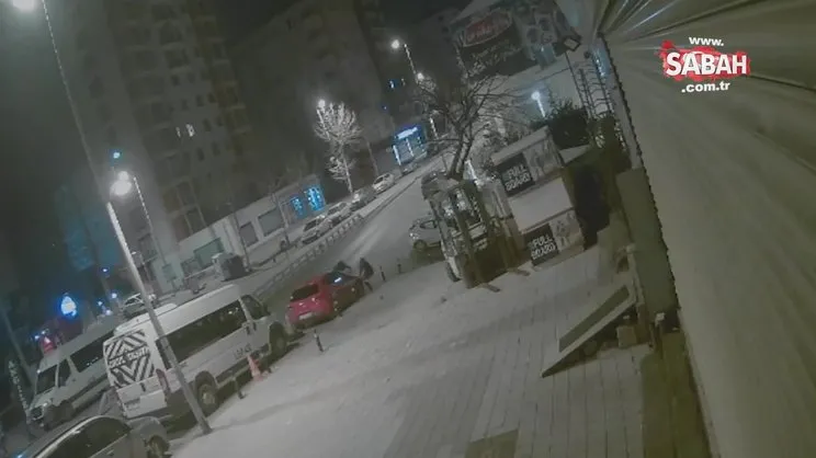 Lüks araçların farklarını çalan 'Far faresi' yakalandı | Video