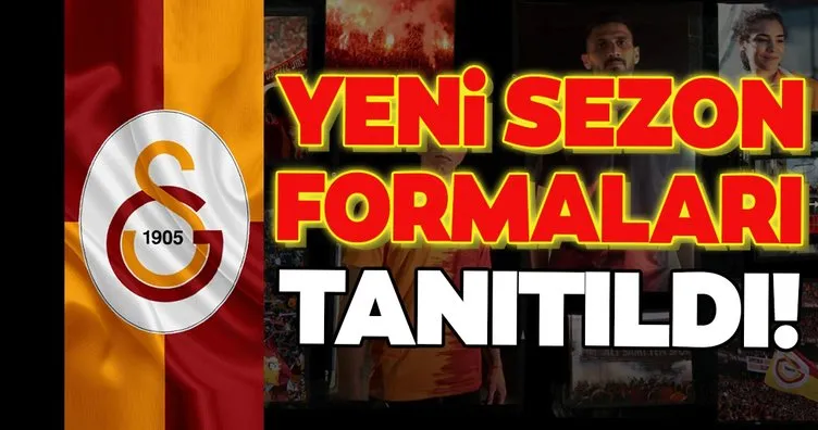 Galatasaray yeni sezon formalarını tanıttı!