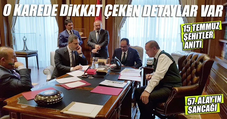 O fotoğraftaki dikkat çeken detaylar