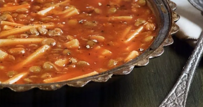 Sakala çarpan çorbası tarifi