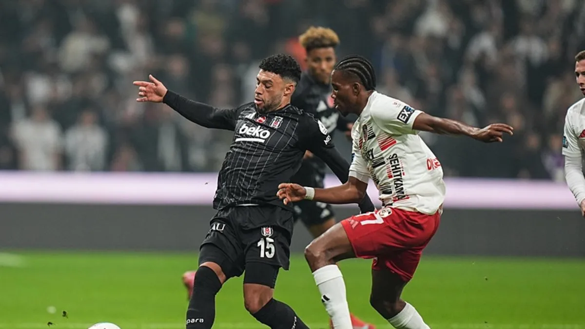 Son dakika: Beşiktaş'ın serisi sona erdi! Kartal, Gaziantep engeline takıldı!