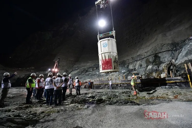 Türkiye’nin en yüksek baraj inşaatında 85 metre gövdeye ulaşıldı