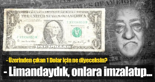 İzmir’deki FETÖ’nün davasında ilginç 1 dolar savunması