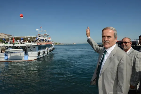 Mavi turla deniz sefası