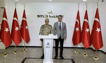 Jandarma Genel Komutanı Orgeneral Çetin, Bitlis’i ziyaret etti