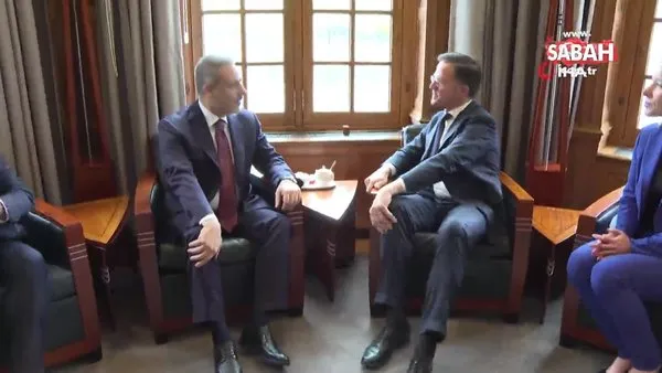 Bakan Fidan, Hollanda Başbakanı Rutte ile görüştü | Video