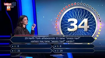 Kim Milyoner Olmak İster’de yarışmacıdan erken veda! Alfabe sorusuna bu cevabı verdi…