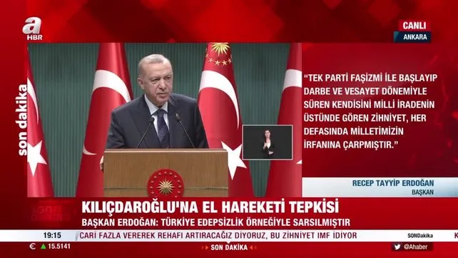 Son dakika haberleri: Kabine Toplantısı sona erdi! Başkan Erdoğan, önemli açıklamalarda bulundu | Video