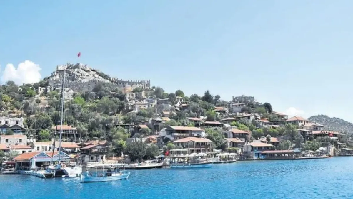 Simena Kaleköy Nerede, Hangi İlçede? Antalya Simena Kalesi Yol Tarifi ile ...