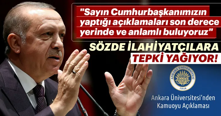 Ankara Ã?niversitesiâ??nden Kamuoyu Açıklaması