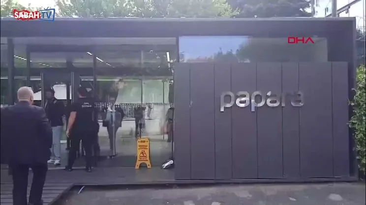 Papara'ya operasyon anları kamerada | Video