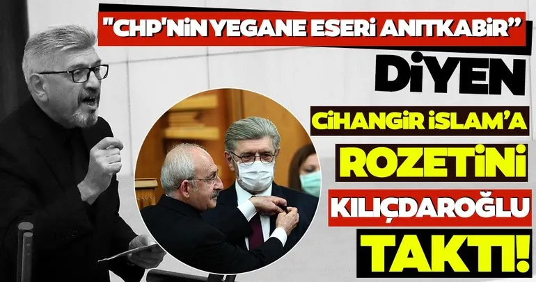 “CHP’nin yegane eseri Anıtkabir” diyen İstanbul Bağımsız Milletvekili Nazır Cihangir İslam CHP’de