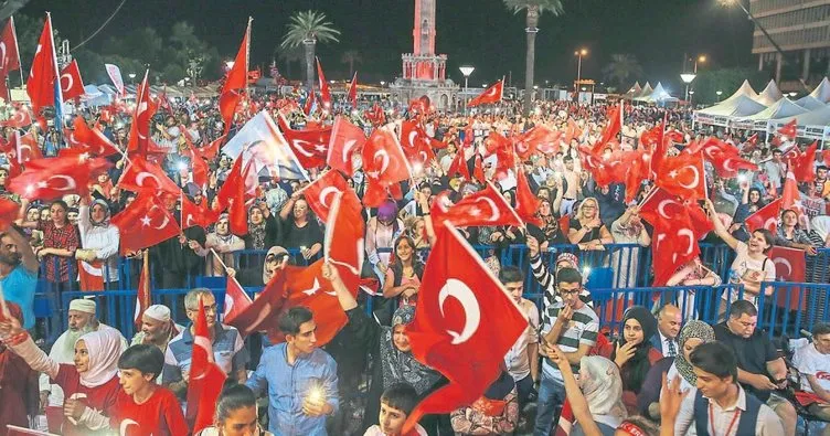 İzmir vatanına sahip çıkıyor