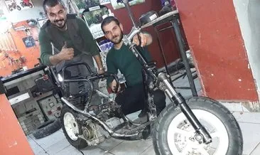 Hurdadan otomatik vitesli motosiklet üretti