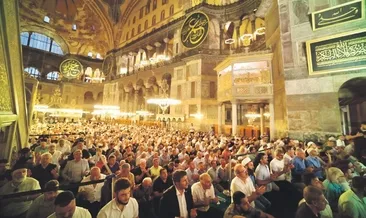 Ayasofya’da Gazze duası