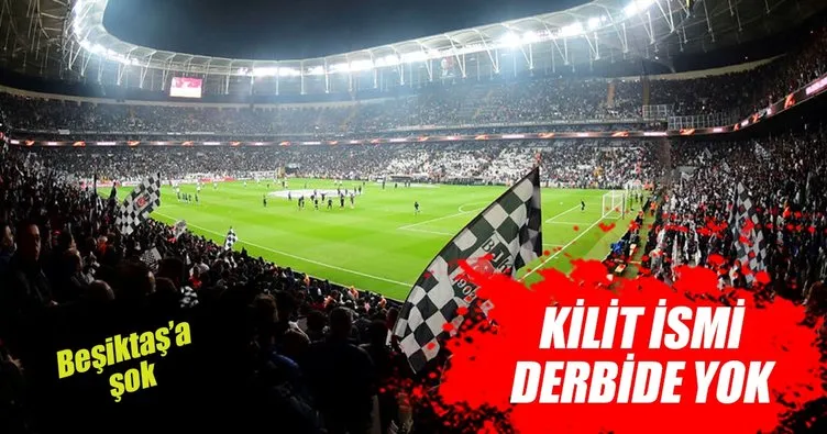 Beşiktaş’ta Atiba, derbide oynayamayacak