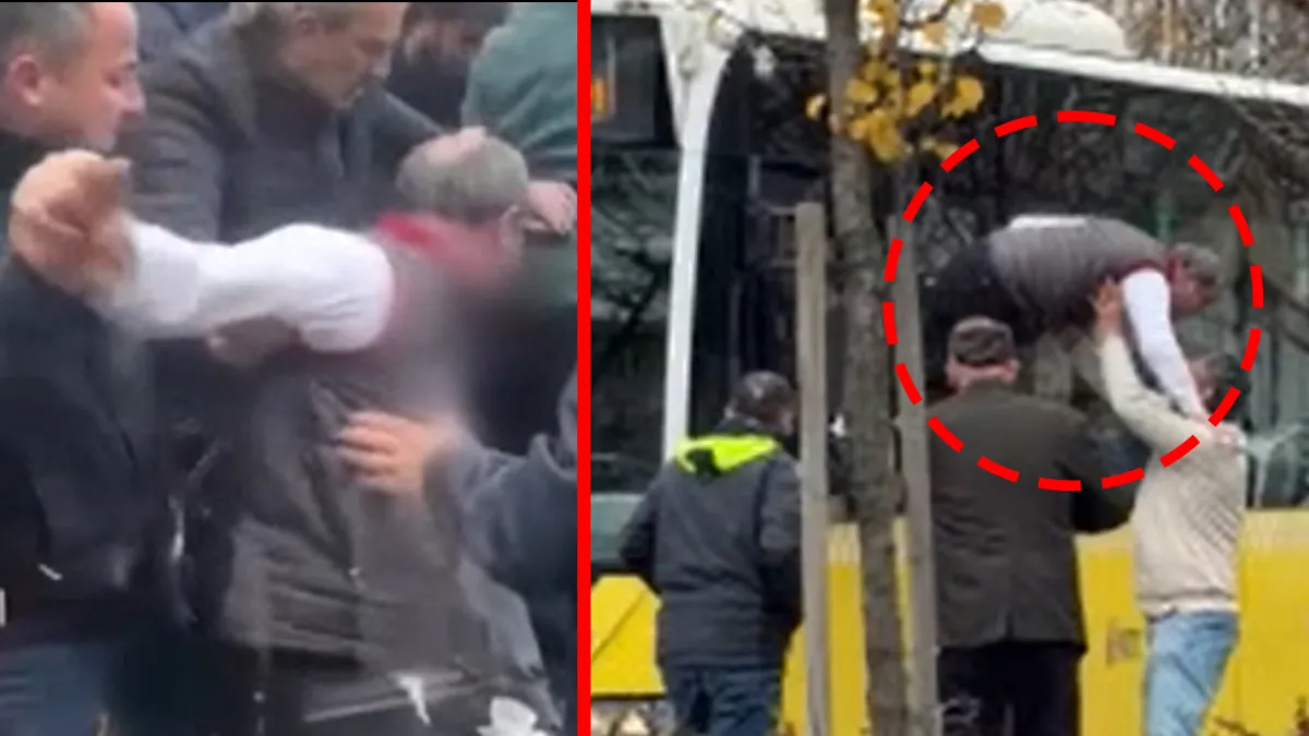 SON DAKİKA: Üsküdar’da akılalmaz olay! İETT şoförü camdan fırlayıp sürücüye saldırdı! O dehşet anları kamerada SON DAKİKA: Üsküdar’da akılalmaz olay! İETT şoförü camdan fırlayıp sürücüye saldırdı! O dehşet anları kamerada